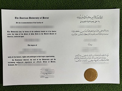 American University of Beirut diploma, American University of Beirut degree,