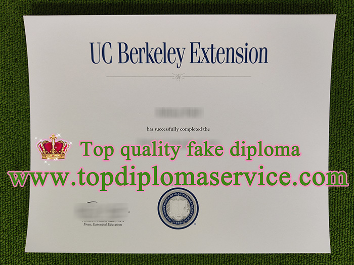 UC Berkeley Extension ceritificate, UC Berkeley Extension diploma,