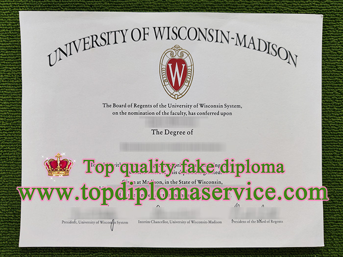 University of Wisconsin-Madison diploma, University of Wisconsin-Madison degree,