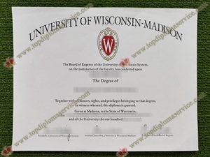 University of Wisconsin-Madison diploma, University of Wisconsin-Madison degree,