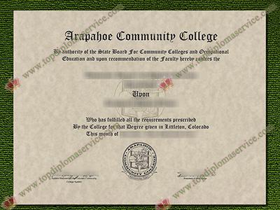 Read more about the article How to obtain a fake Arapahoe Community College diploma online