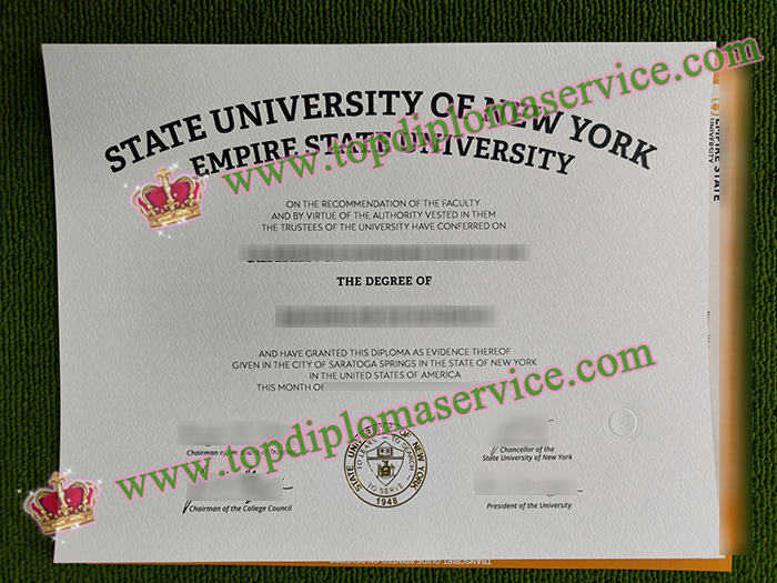 Empire State University diploma, SUNY Empire degree,