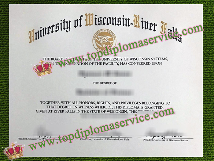 UW River Falls diploma, University of Wisconsin–River Falls certificate,