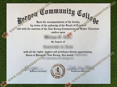 Read more about the article Top Tips for making fake Bergen Community College diploma