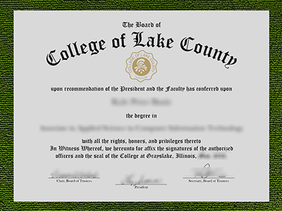 Read more about the article Steps to make fake College of Lake County diploma in Illinois