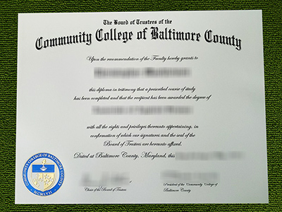 Read more about the article What’s the cost to make a Community College of Baltimore County diploma