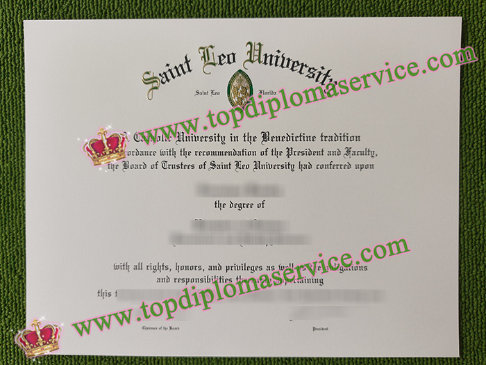 buy Saint Leo University diploma, Saint Leo University certificate,