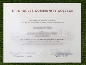 St. Charles Community College diploma, St. Charles Community College degree,