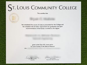 St Louis Community College diploma, St Louis Community College certificate,