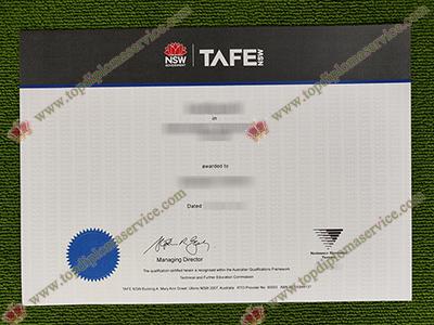 Read more about the article How a TAFE NSW certificate 2023 looks like