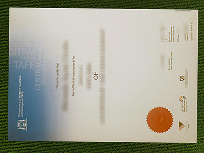 Central Regional TAFE diploma, Central Regional TAFE certificate,