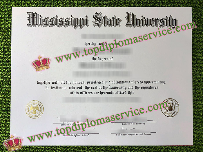Mississippi State University diploma, Mississippi State University degree,