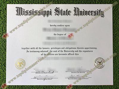 Mississippi State University diploma, Mississippi State University degree,