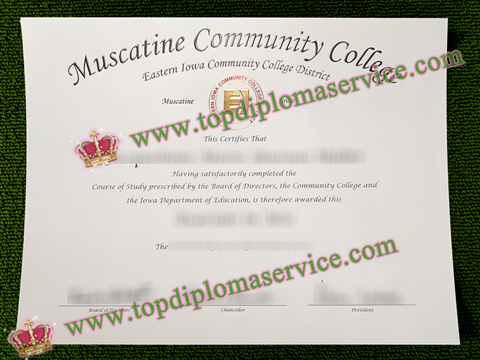 Muscatine Community College diploma, Muscatine Community College degree,