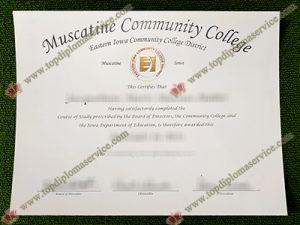 Muscatine Community College diploma, Muscatine Community College degree,
