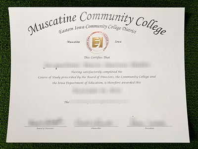 Muscatine Community College diploma, Muscatine Community College degree,