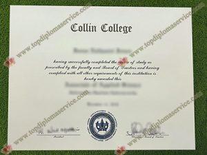 Collin College diploma, Collin College associate degree,