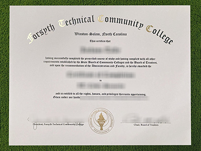Forsyth Technical Community College diploma, Forsyth Tech associate degree,