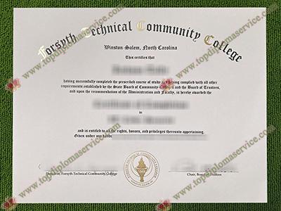 Read more about the article Doable ways to get fake Forsyth Technical Community College diploma