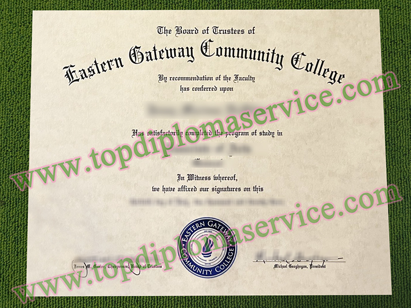 Eastern Gateway Community College diploma, Eastern Gateway Community College associate degree,