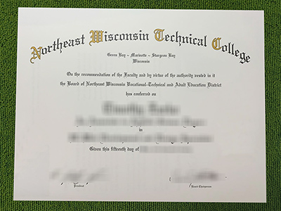 Northeast Wisconsin Technical College diploma, Northeast Wisconsin Technical College certificate,