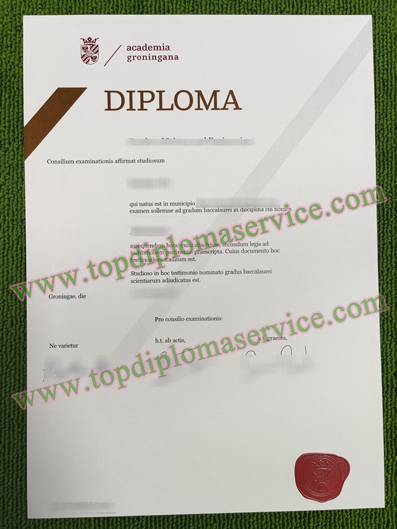 University of Groningen degree, Rijksuniversiteit Groningen diploma,