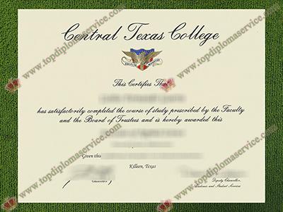 Central Texas College diploma, Central Texas College certificate,