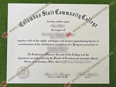 Read more about the article Reasons to buy fake Columbus State Community College certificate