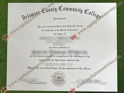 Read more about the article Where can I order fake Delaware County Community College diploma