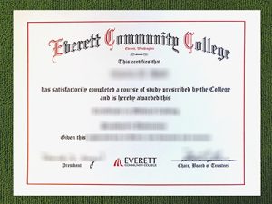Everett Community College diploma, Everett Community College associate degree,