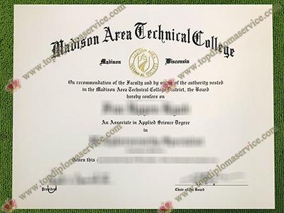 Read more about the article How long to make a fake Madison Area Technical College diploma