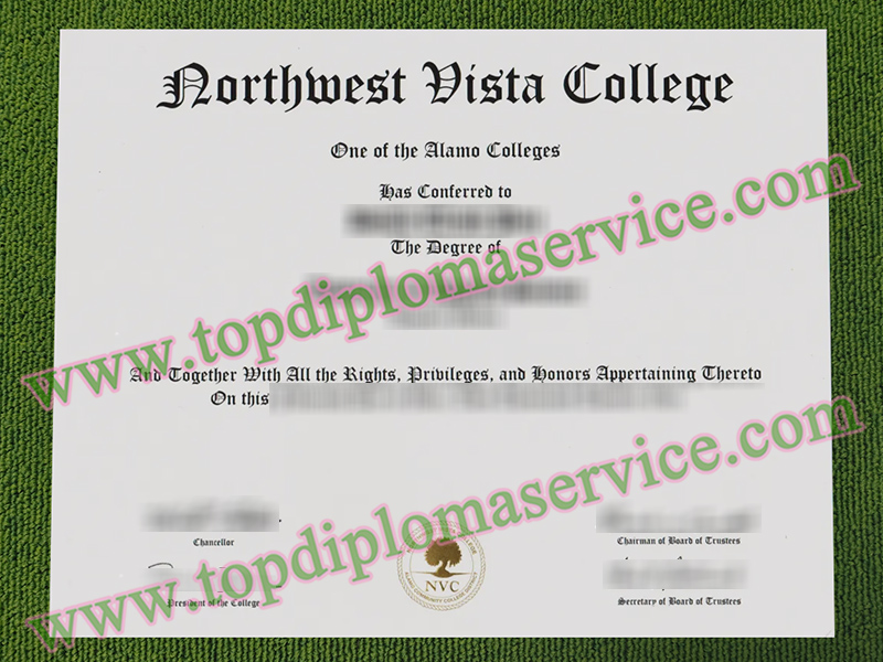 Northwest Vista College diploma, Northwest Vista College certificate,