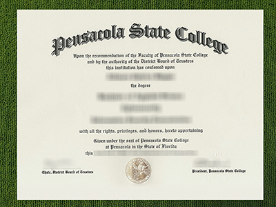 Pensacola State College diploma, Pensacola State College fake certificate,