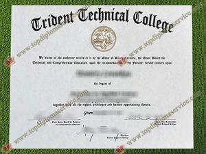 Trident Technical College diploma, Trident Technical College fake certificate,