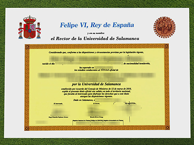Universidad de Salamanca título, University of Salamanca diploma,