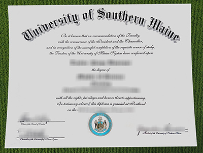 University of Southern Maine diploma, University of Southern Maine fake certificate,