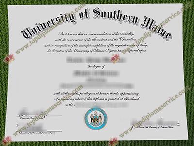 University of Southern Maine diploma, University of Southern Maine fake certificate,