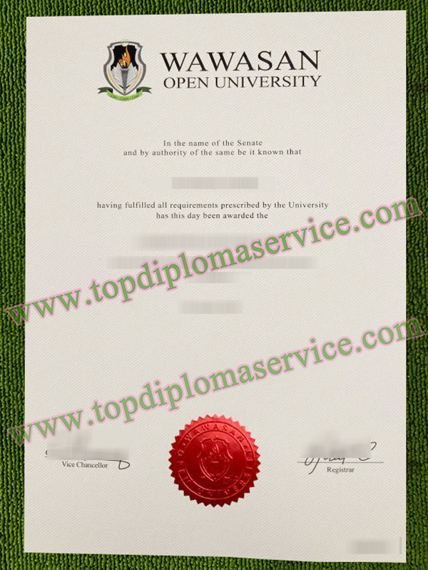 Wawasan Open University degree, Wawasan Open University fake certificate,