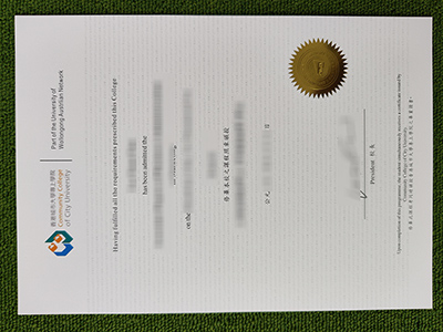 Community College of City University diploma, UOW College Hong Kong certificate,