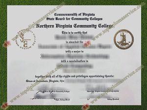 Northern Virginia Community College diploma, Northern Virginia Community College associate degree,