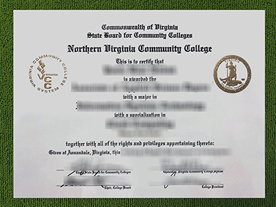 Northern Virginia Community College diploma, Northern Virginia Community College associate degree,