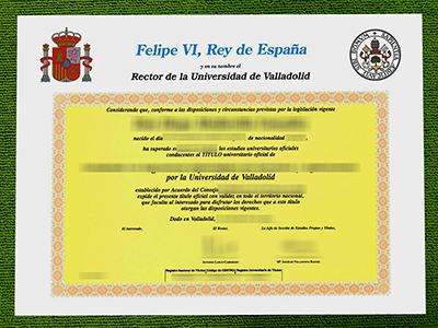 Universidad de Valladolid título, University of Valladolid diploma,