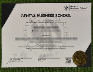 buy Geneva Business School diploma