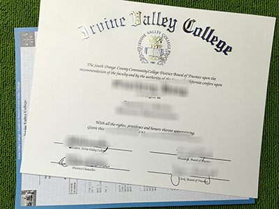 Irvine Valley College diploma, Irvine Valley College transcript,