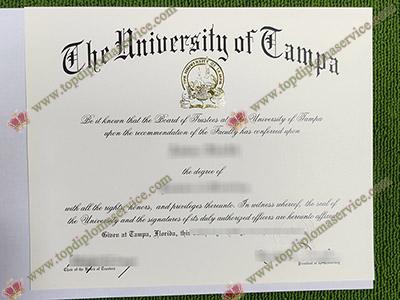 fake University of Tampa diploma, University of Tampa fake certificate,