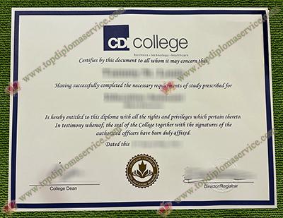 buy CDI College certificate