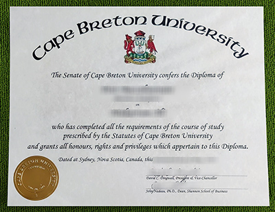 Read more about the article The procedure to make a Cape Breton University diploma