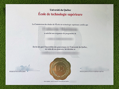 buy École de Technologie Supérieure diploma, University of Quebec degree,