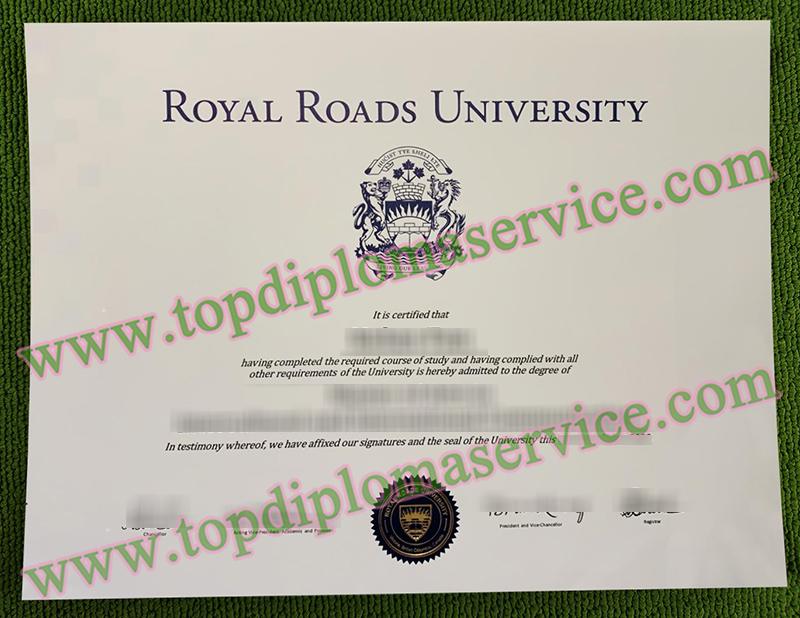 Royal Roads University degree, Royal Roads University diploma,