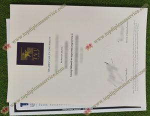 Thames Valley University degree certificate